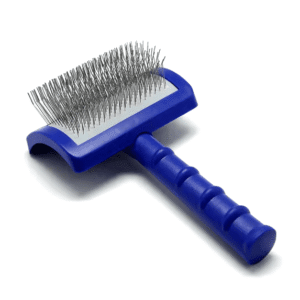Universal Slicker Brush for Dogs, Grooming Brush, Removes Tangles and Undercoat, Comfort Grip Handle
